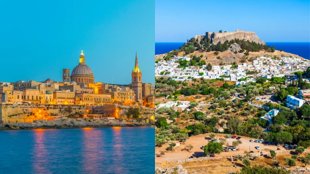 Gdzie na wakacje 2023 – Malta czy Rodos?